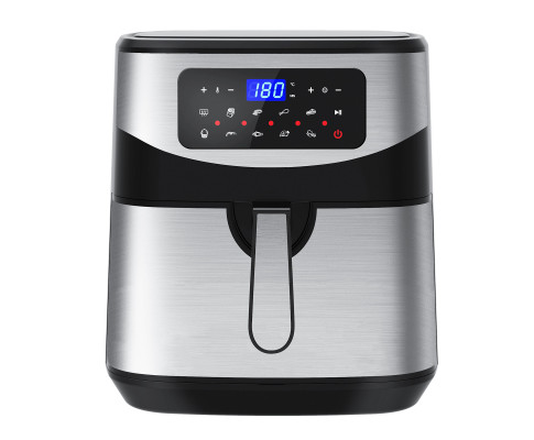 Kitchen Couture 12 Litre Air Fryer Multifunctional LCD One Touch Display Silver ABM-10001717