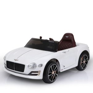 Bentley EXP 12 Speed 6E Licensed Kids Ride On Electric Car Remote Control - White car-ben-wh
