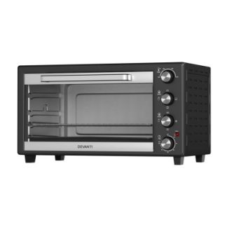 Devanti 60L Convection Oven Electric Fryer Ovens 2000W ECO-B-NHP-60L-BK