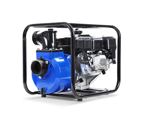 Giantz 8HP 3" Petrol Water Pump Garden Irrigation Transfer Blue PUMP-3INCH-235-BUBK