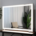 Large Hollywood Makeup Mirror 3 Modes Lighted and Smart Touch Control 92 x 68 cm V178-84958