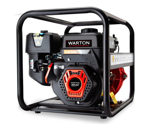 WARTON Petrol Water Pump 8HP Fire Fighting High Pressure Transfer Irrigation 4 V219-PMPPTLWTNBW45