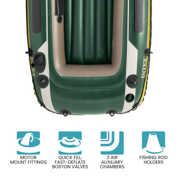 INTEX Seahawk 2 Person Boat Set 68347NP