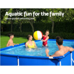 Bestway 4M Swimming Pool Above Ground Heavy Duty Steel Pro™ Frame Pools BW-POOL-400CM-56512