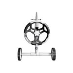 Aquabuddy 8X4.2M Solar Swimming Pool Cover Blanket Roller Wheel Adjustable PC-80X42-BL-ROLLER