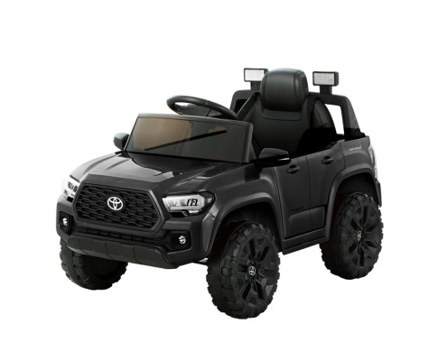 Toyota Ride On Car Kids Electric Toy Cars Tacoma Off Road Jeep 12V Battery Black RCAR-LS-TOYO-BK