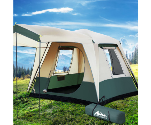 Weisshorn Instant Up Camping Tent 4 Person Pop up Tents Family Hiking Dome Camp TENT-C-FAST-240