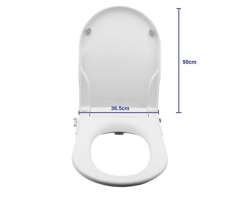 Non Electric Bidet Toilet Seat W/ Cover Bathroom Washlet Spray Water Wash V63-836451