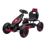 KAHUNA G18 Kids Ride On Pedal Powered Go Kart Racing Style - Red car-g18-rd