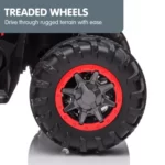 KAHUNA GTS99 Kids Electric Ride On Quad Bike Toy ATV 50W - Red car-gts-1199-rd