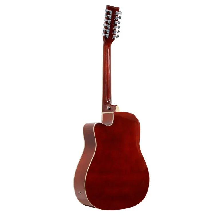 KARRERA Acoustic Guitar 12-String With EQ - Sunburst 12s-eq-sb