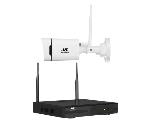 UL-tech 3MP Wireless CCTV Home Security System Outdoor IP Camera 8CH WiFi NVR CCTV-WF-CLA-8C-4P