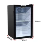 KOLNER 100L Bar Fridge Beverage Cooler fdg-yge-bc-100l