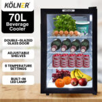 KOLNER 70L Bar Fridge Cooler fdg-yge-bc-70l