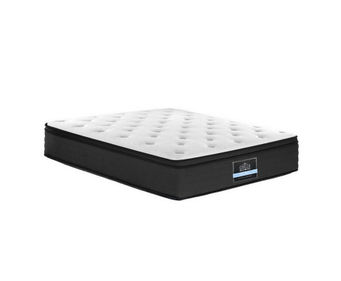 Giselle Double Size Mattress Bedding Eve Euro Top Pocket Spring 34cm Thick MATTRESS-0808-D137