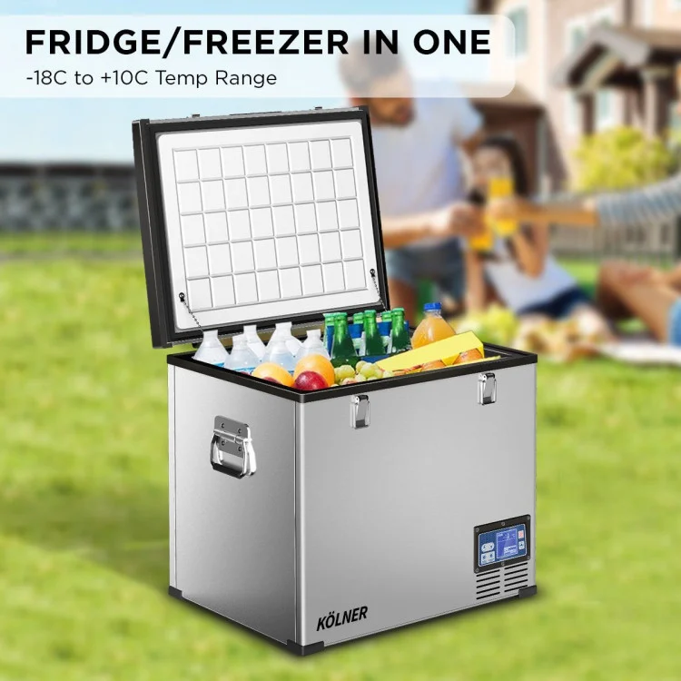 KOLNER 75L Portable Fridge Cooler Freezer Camping fdg-yge-75l