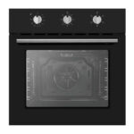 Devanti 60cm Electric Built In Wall Oven Convection Grill Ovens Stainless Steel BIO-C-5F-M7B-BK