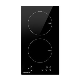 Devanti Induction Cooktop 30cm Electric Stove Ceramic Cook Top CT-IN-C-YL-ID3501