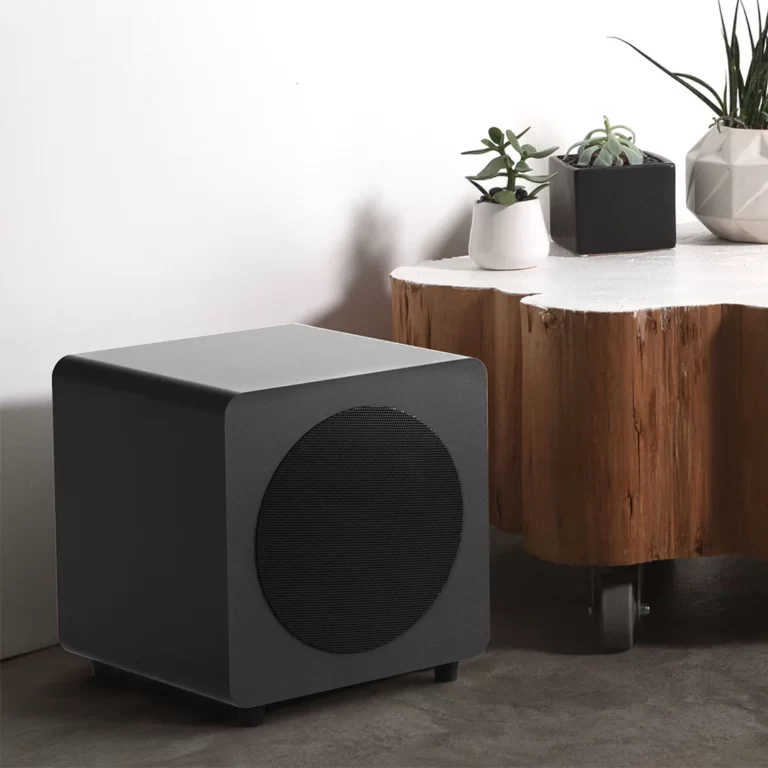 Kanto SUB8 300W 8" Sealed Powered Subwoofer Matte Black KO-SUB8VMB-I