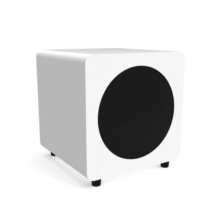 Kanto SUB8 300W 8" Sealed Powered Subwoofer Matte White KO-SUB8VMW-I