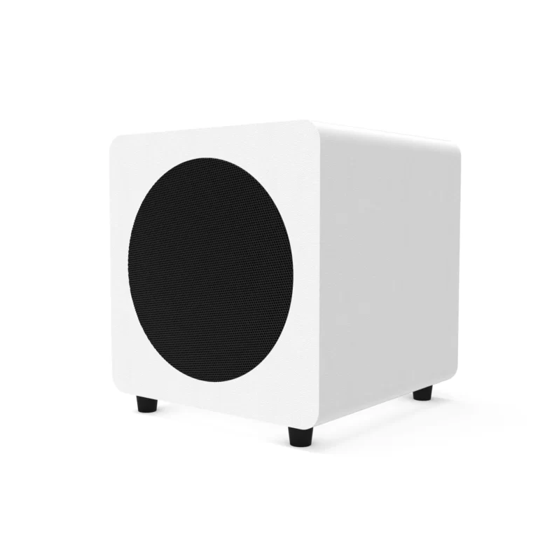 Kanto SUB8 300W 8" Sealed Powered Subwoofer Matte White KO-SUB8VMW-I
