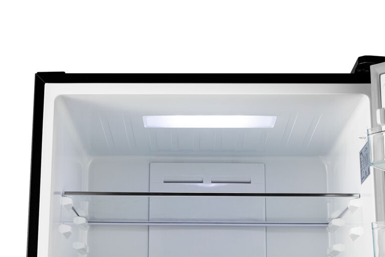 Chiq CBM393NB 396L Bottom Mounted Black Fridge