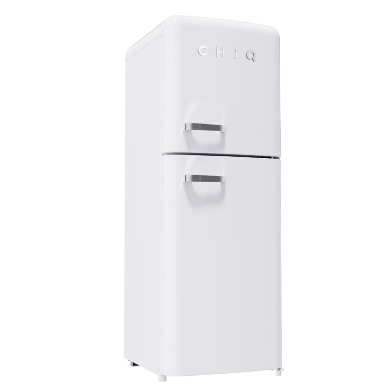Chiq 202 Ltr Retro Top Mount Frost Free Fridge CRTM198NW