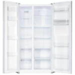 CHiQ 559L Side By Side Fridge White CSS559NWD