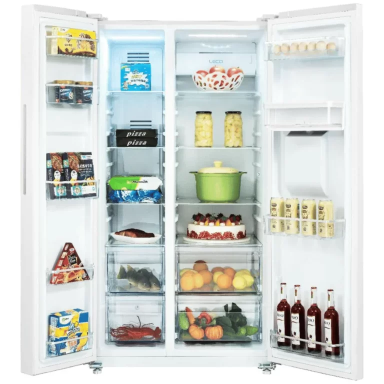 CHiQ 559L Side By Side Fridge White CSS559NWD