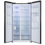 CHiQ 622L Side by Side Fridge Black CSS617NBD
