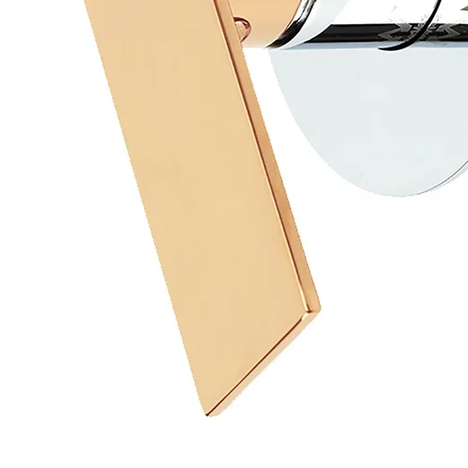 Prato Wall Mounted Bath and Shower Mixer - Luxury Chrome with Rose Gold AGZ-PR0809-CR