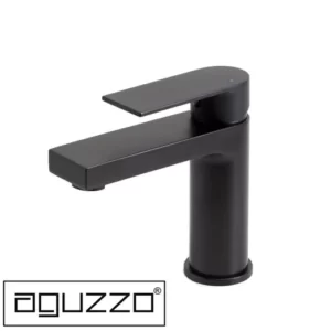 Prato Bathroom Single Lever Basin Mixer Tap - Matte Black AGZ-PR0810-BB