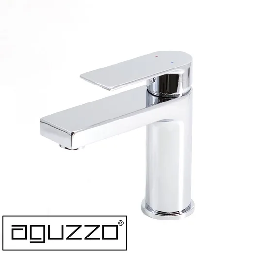 Prato Bathroom Single Lever Basin Mixer Tap - Luxury Chrome AGZ-PR0810-CC