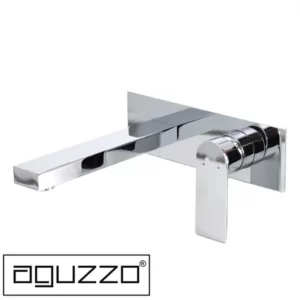 Prato Wall Mounted Mixer and Spout - Luxury Chrome AGZ-PR0811-CC