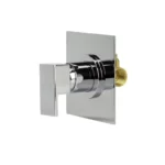 Quadro Wall Mounted Bath and Shower Mixer - Chrome AGZ-QU0023