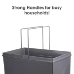 Valet 90L Twin Slide Out Concealed Waste Bin ELITEPOB-SM600-0502