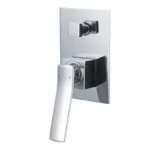 Cortina Wall Mounted Bath and Shower Mixer with Diverter - Chrome RSEEO505B0253