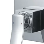 Cortina Wall Mounted Bath and Shower Mixer with Diverter - Chrome RSEEO505B0253