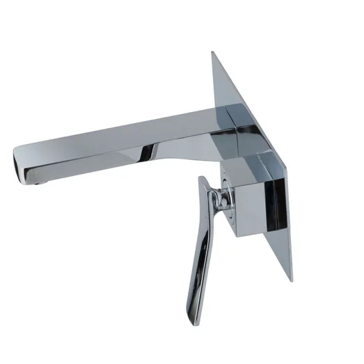 Cortina Wall Mounted Mixer with Spout - Matte Black RSEEO505B0254