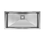 SWEDIA Dante Stainless Steel Sink - 760mm Large Single Bowl - 1.5mm Thick SWEDIADANLB0601