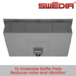 SWEDIA Dante Stainless Steel Sink - 760mm Large Single Bowl - 1.5mm Thick SWEDIADANLB0601