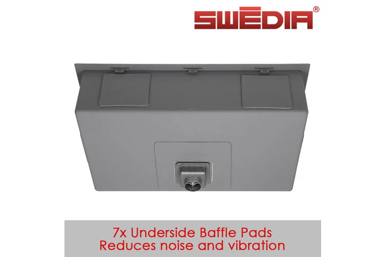 SWEDIA Dante Stainless Steel Sink - 760mm Large Single Bowl - 1.5mm Thick SWEDIADANLB0601