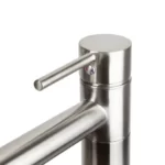 Molla Floor Standing Bath Mixer with Swivel Spout - Brushed Nickel VALE-FSM0029-N