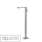 AGUZZO Quadro Floor Standing Bath Mixer And Spout - Luxury Chrome AGZ-FSM0840