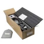 AGUZZO Quadro Floor Standing Bath Mixer And Spout - Luxury Chrome AGZ-FSM0840