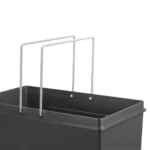 Elite Domestique Bottom Mounted 68L Triple Slide Out Concealed Waste Bin ELITEPOB-600-3-0499-D