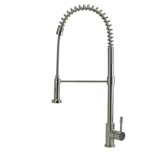 SWEDIA Prima Brushed Stainless Steel Kitchen Sink Mixer Tap Dual Flow SWEDISM0182-BR