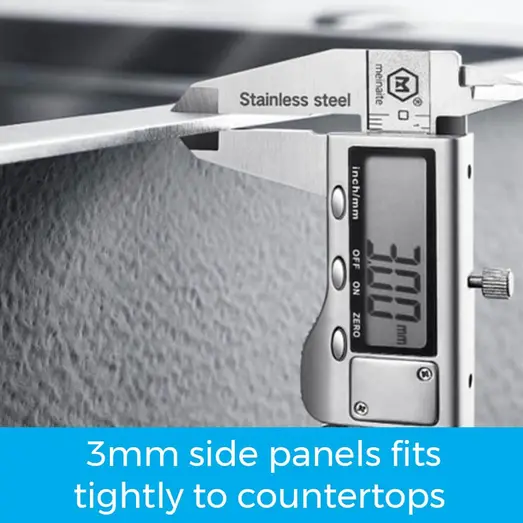 PINIZ 770mm Single Bowl Workstation Kitchen Sink Slide Lip Nano Coated Embossed Stainless Steel HG-952330-2469