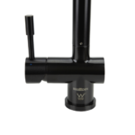 SWEDIA Sigge Stainless Steel Kitchen Mixer Tap With Pull-Out Satin Black Finish SWEDISM0900-BL