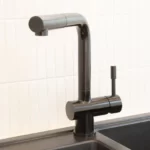 SWEDIA Sigge Stainless Steel Kitchen Mixer Tap With Pull-Out Satin Black Finish SWEDISM0900-BL